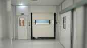 Скоростные ворота DYNACO D-311 Cleanroom для чистого производства